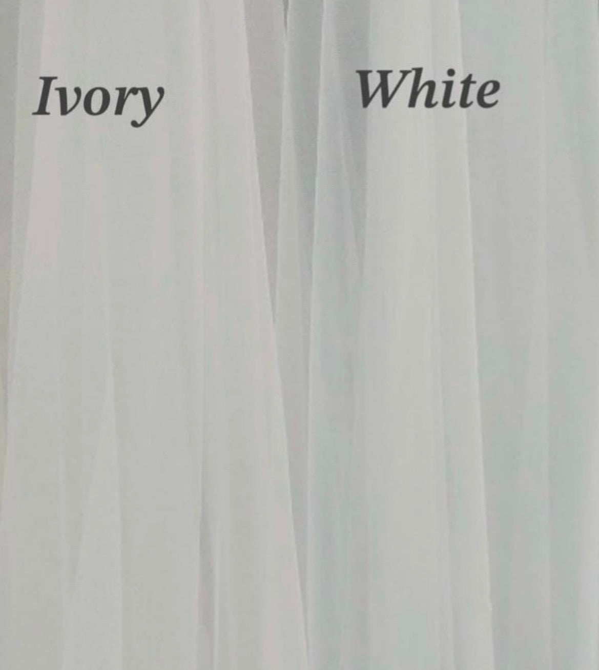 Custom Chiffon Wedding Dress with Lace V-Neck, Side Slit & Open Back | Elegant Bridal Gown with 50cm Train